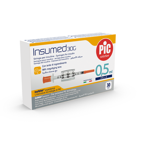 PIC Insumed 0,5ml 30G 8mm